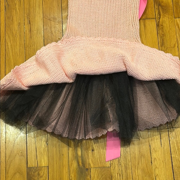 Vintage Betsey Johnson Pink Knit Dress - Picture 5 of 9